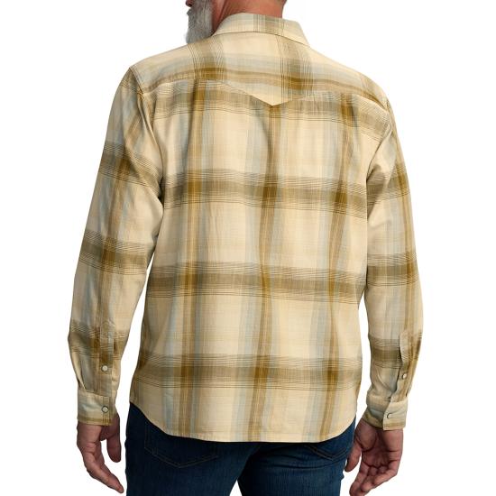 Carhartt Montana Rugged Flex® Relaxed Fit Lightweight Long-Sleeve Snap-Front Plaid Shirt