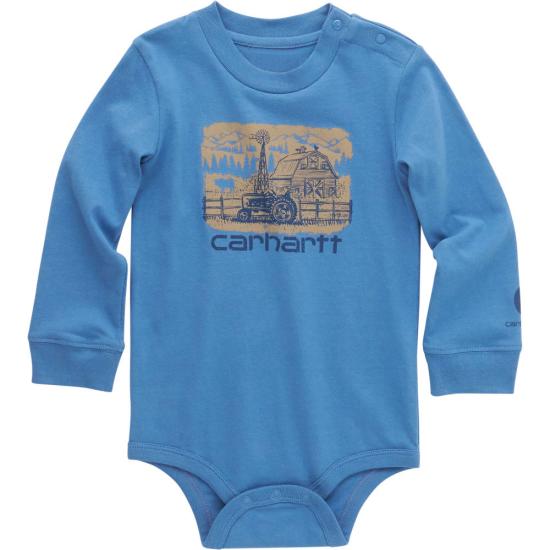 Carhartt Kids Long Sleeve Farm Bodysuit