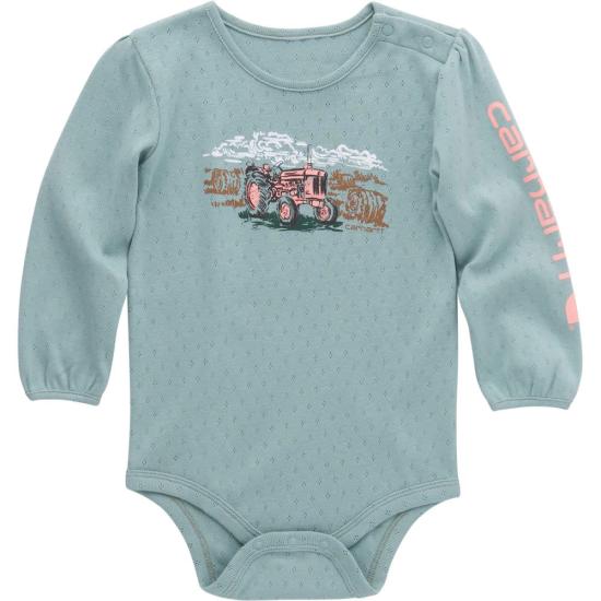 Carhartt Kids Long Sleeve Harvest Bodysuit
