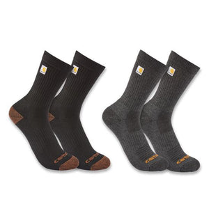 Carhartt Midweight Logo Crew Sock 2pk