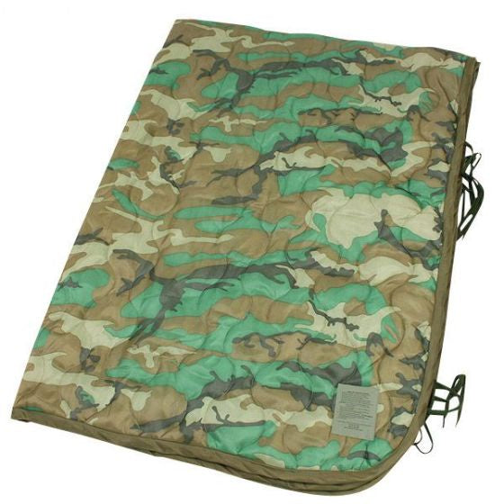 GI Woodland Camo Poncho Liners
