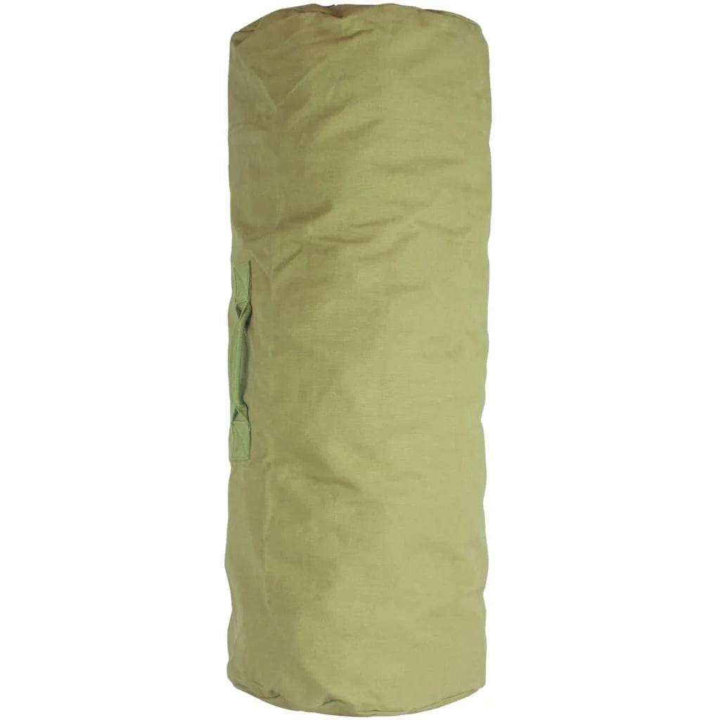 Heavyweight Canvas Zipper Duffle Bag