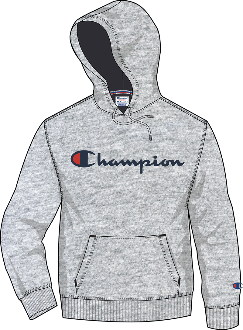 Champion Big & Tall Script Pullover Hoodie