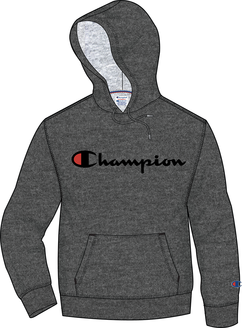 Champion Big & Tall Script Pullover Hoodie